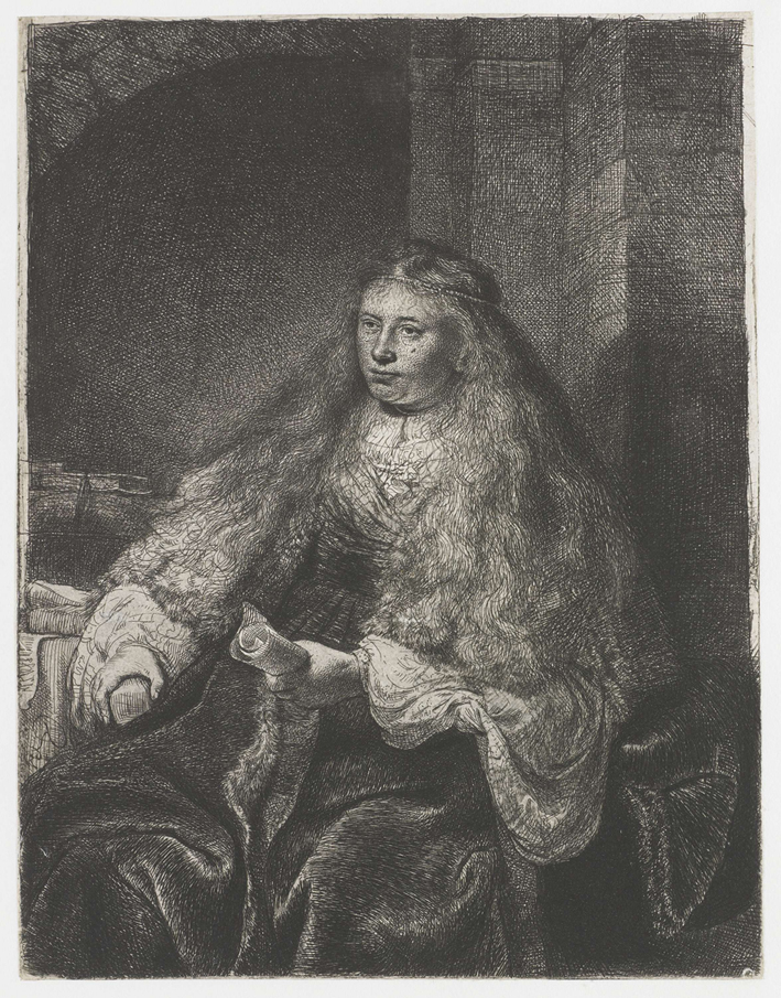 伦勃朗·梵·莱茵 Rembrandt van Rijn——犹太新娘
